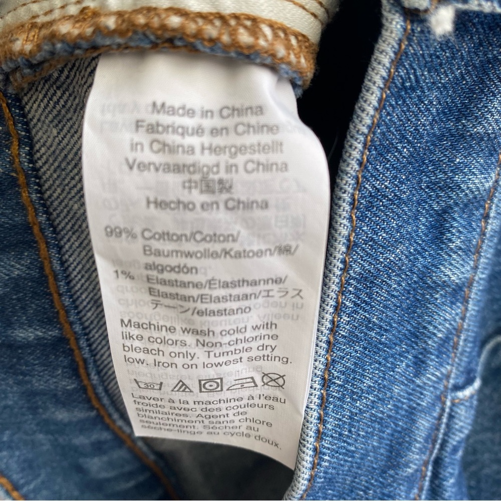 Madewell The Perfect Vintage Straight Jean Mid Wash Women’s Size 28 - Picture 6 of 10